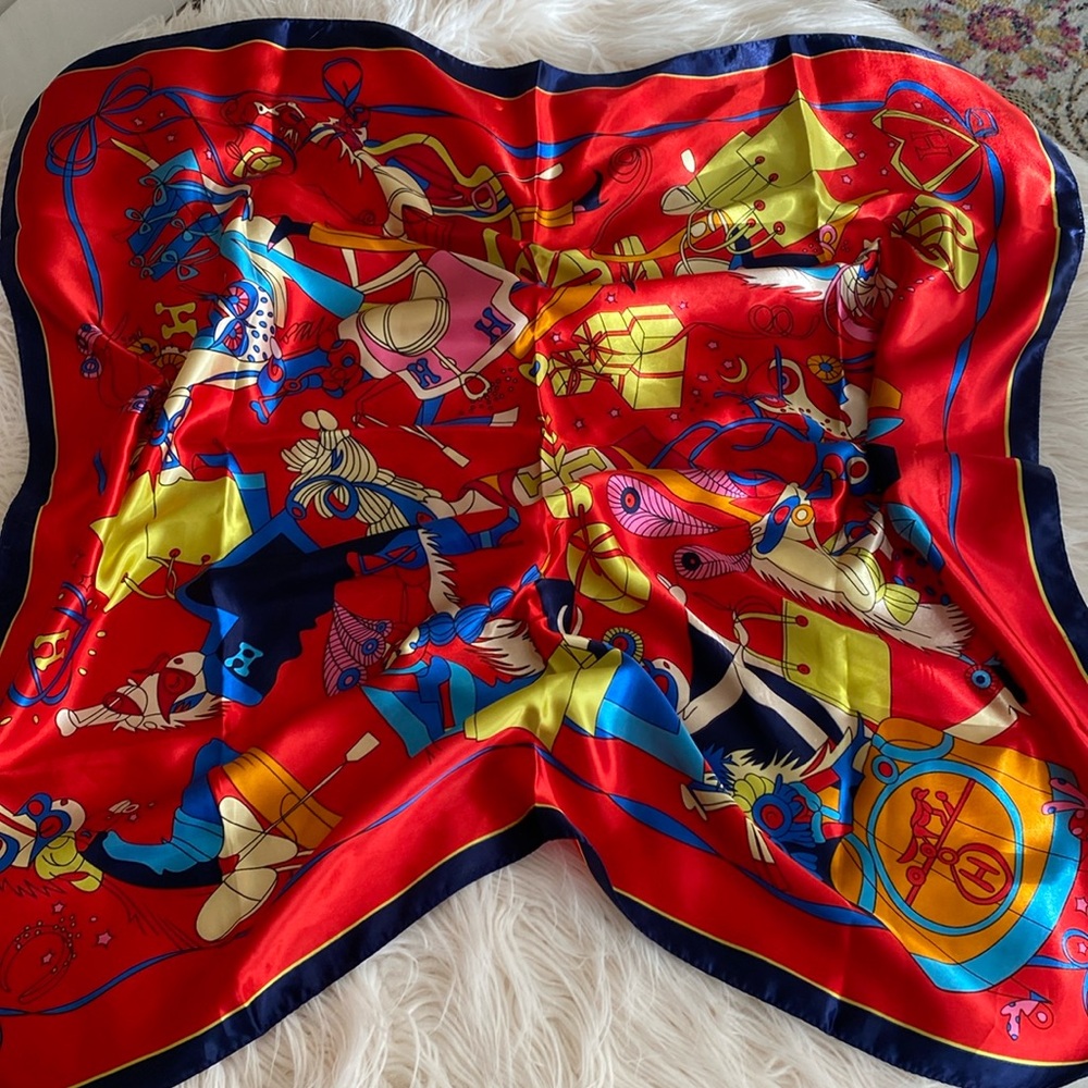 VINTAGE multicolor scarf